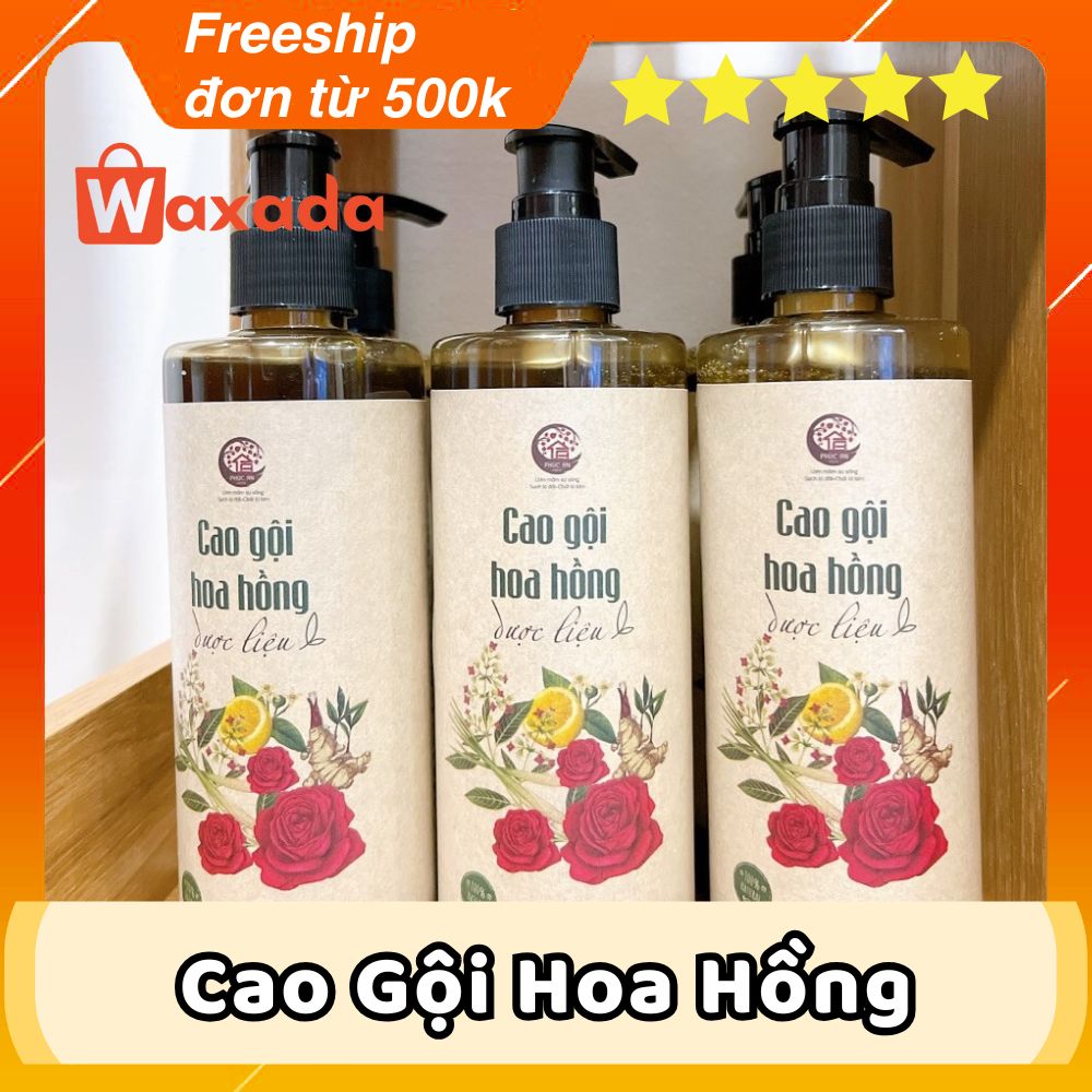 cao gội hoa hồng