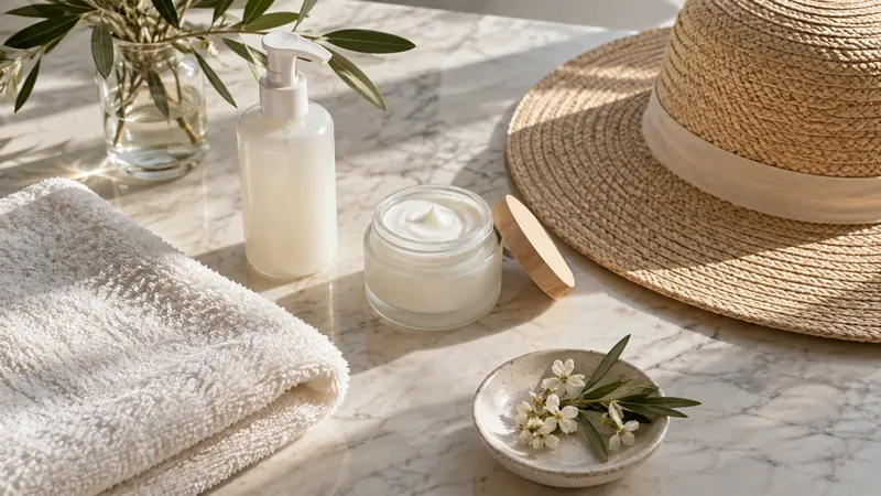 Các sản phẩm chăm sóc da tối giản sau sinh
