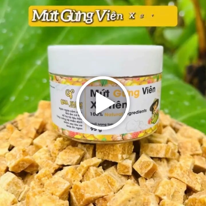 video-poster-8571-2-1788319653 Mứt Gừng Viên Xứ Tiên QNA FARM 85g — video